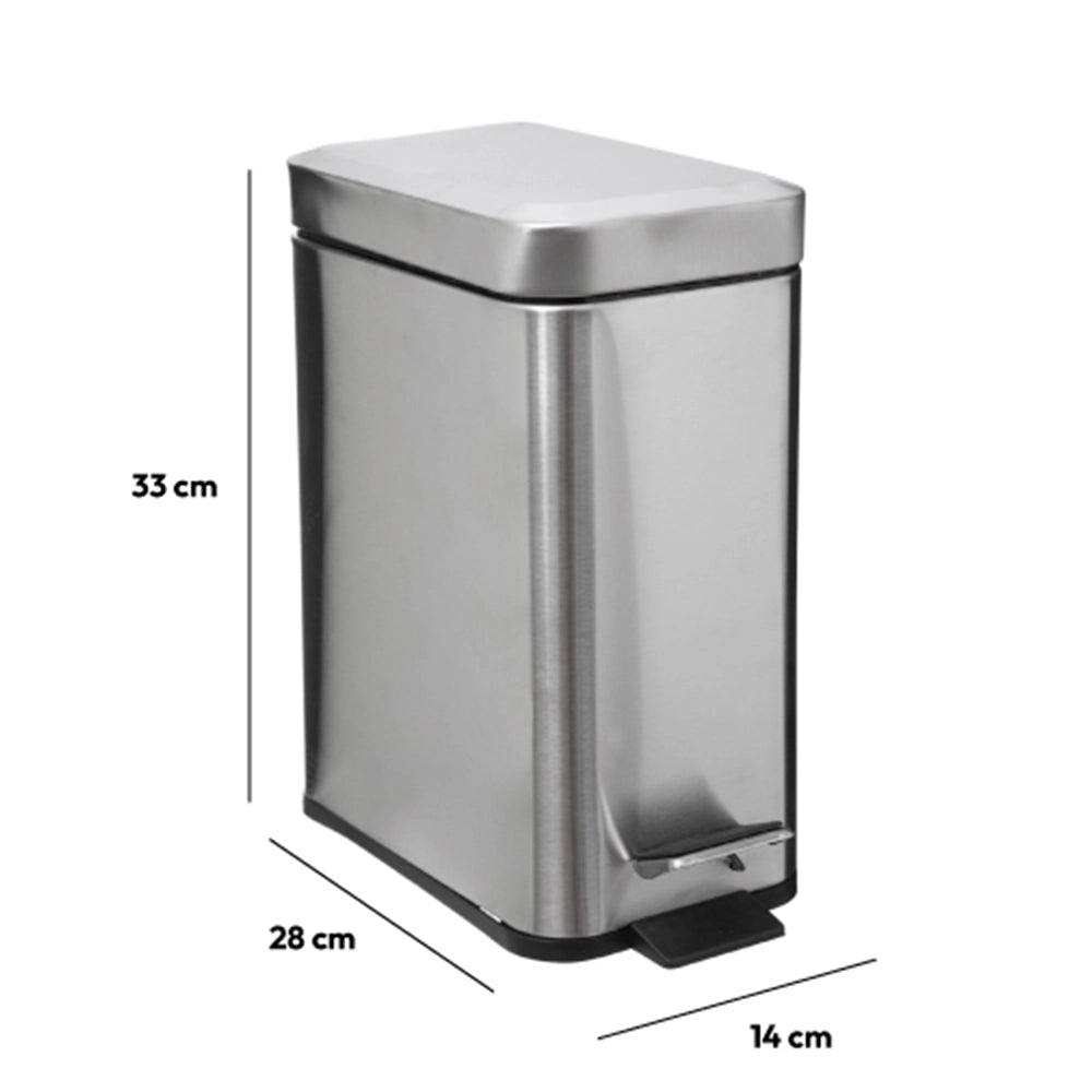 rechthoekige-pedaalemmer-5-liter-zilver