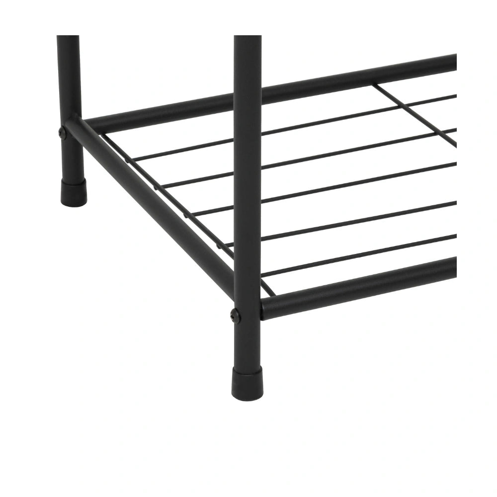 Zwart metalen schoenenrek 6 paar Five®