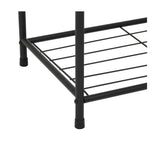 Zwart metalen schoenenrek 6 paar Five®