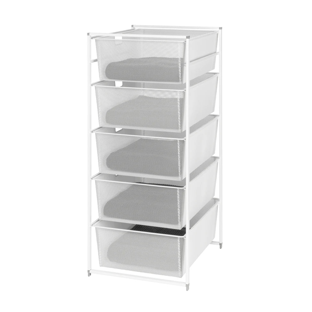 Ladesysteemset gaas 104/45 wit - Classic by Elfa