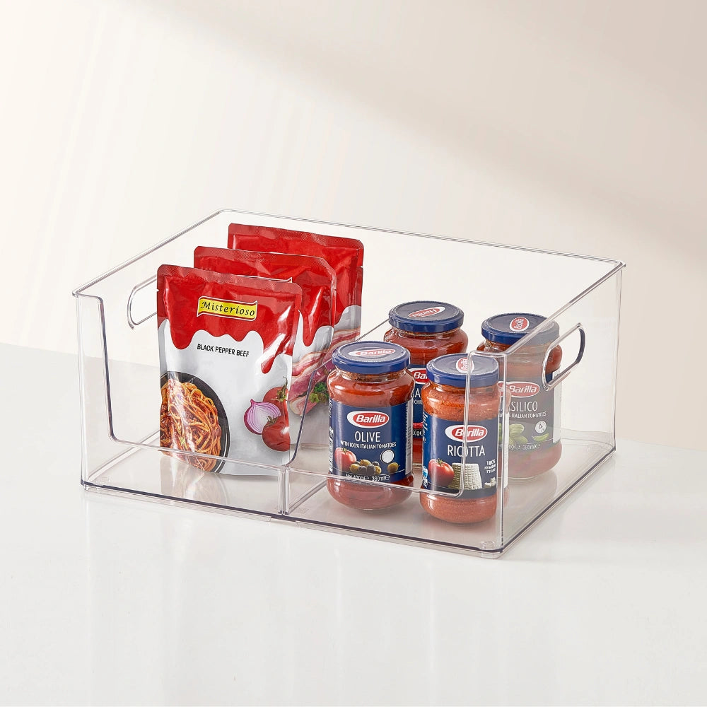 So Clever x Vacane Aufbewahrungsbox Offene Vorderseite Large Herausnehmbare Trennwand