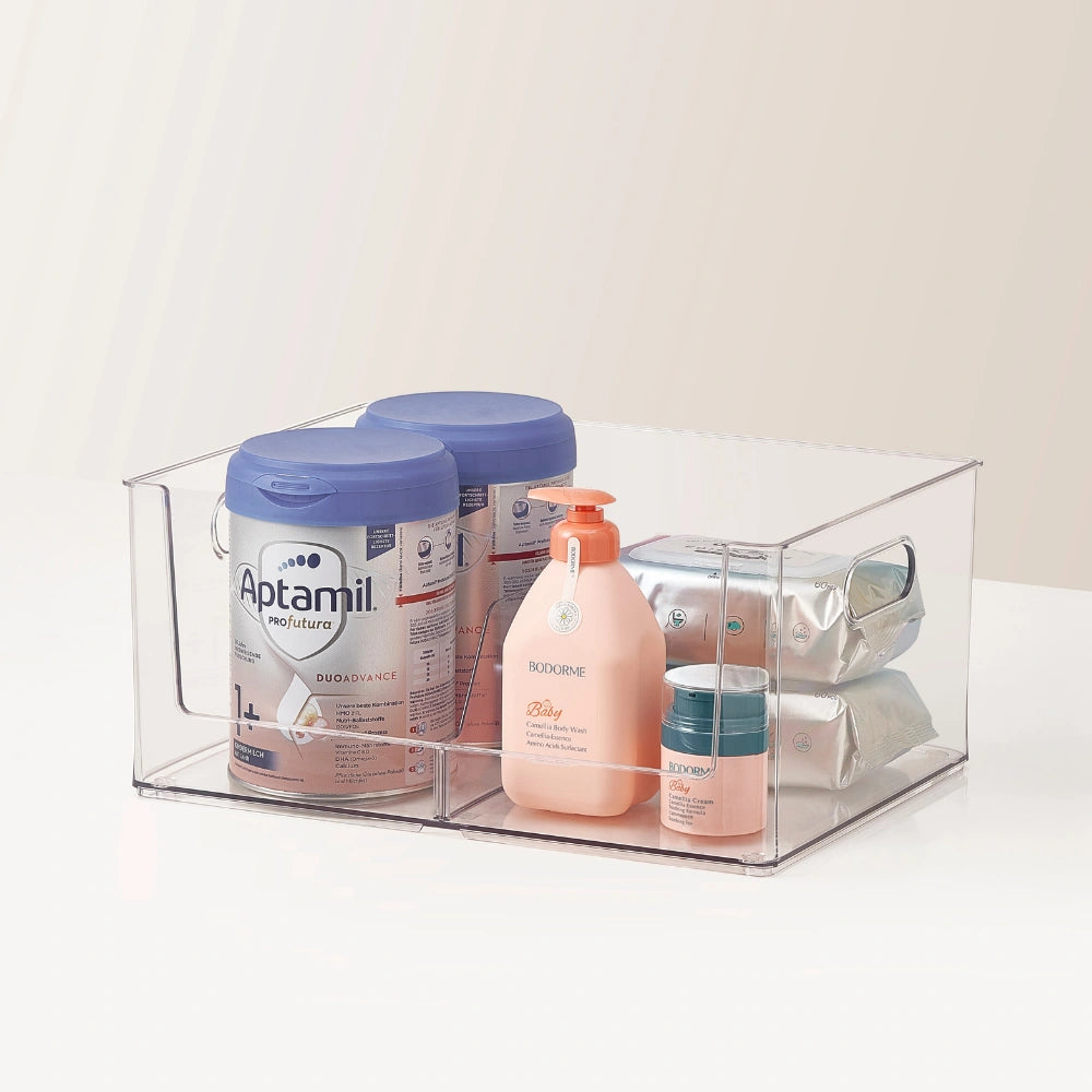 So Clever x Vacane Aufbewahrungsbox Offene Vorderseite Large Herausnehmbare Trennwand