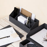 Schwarzes Schreibtischtablett Bigso Box of Sweden
