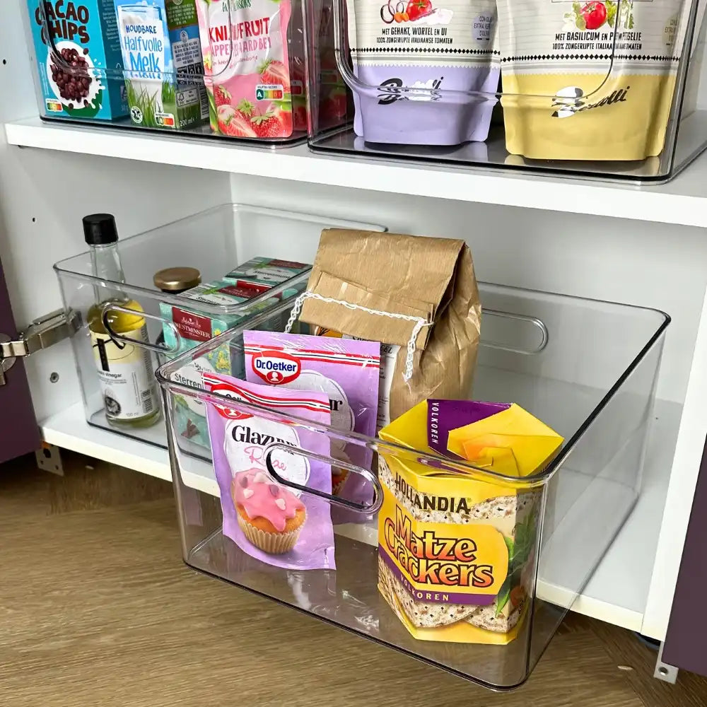 So Clever Transparente Aufbewahrungsbox Large Classic Clear