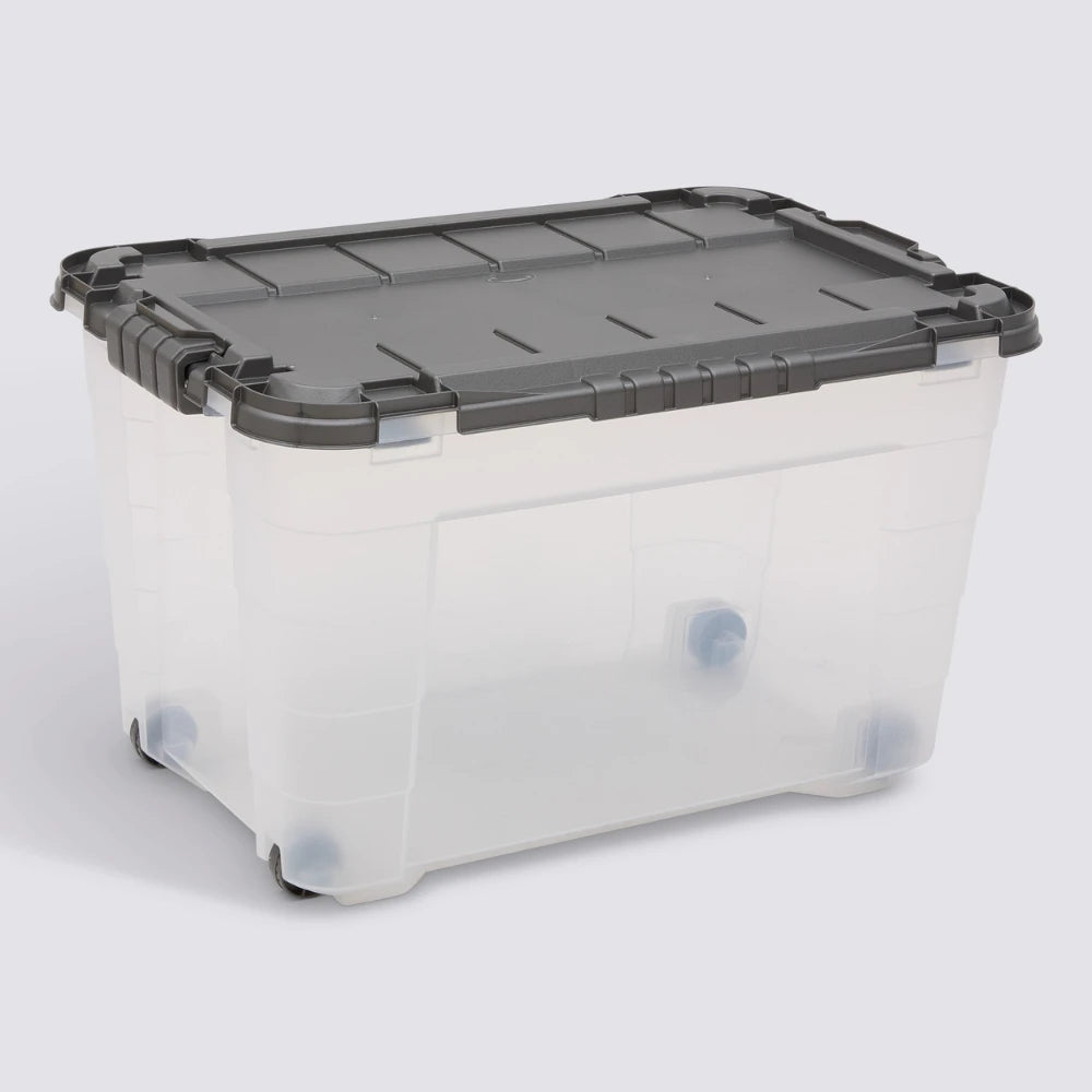 Opbergbox 4 zijden scharnierdeksel optie 60 liter Five®