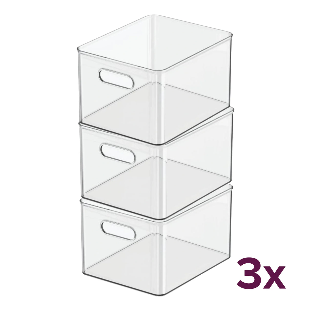So Clever Transparente Aufbewahrungsbox Medium Classic Clear