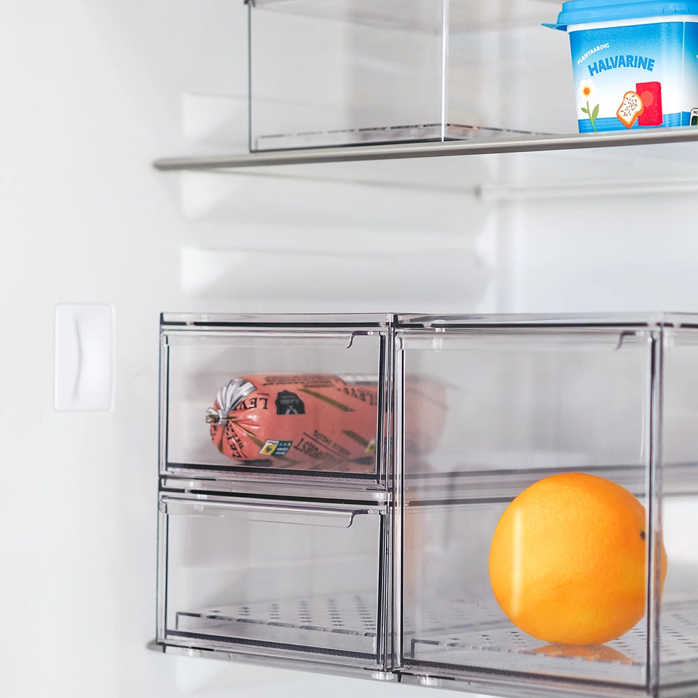 Mondex Kühlschrank-Box Für Dosen – Transparent, 35x14x10 Cm