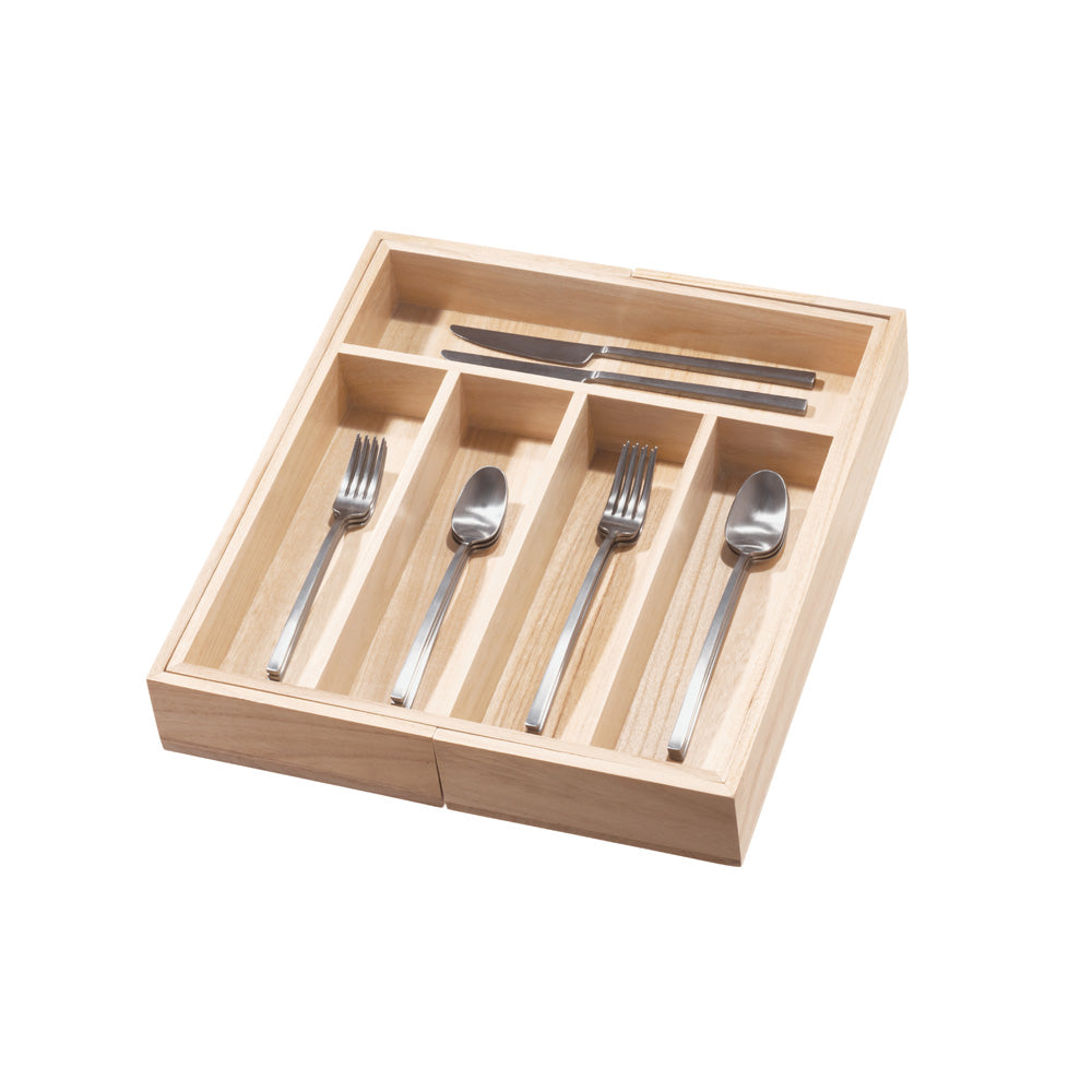 Besteckkasten aus Holz ausziehbar iDesign - EcoWood