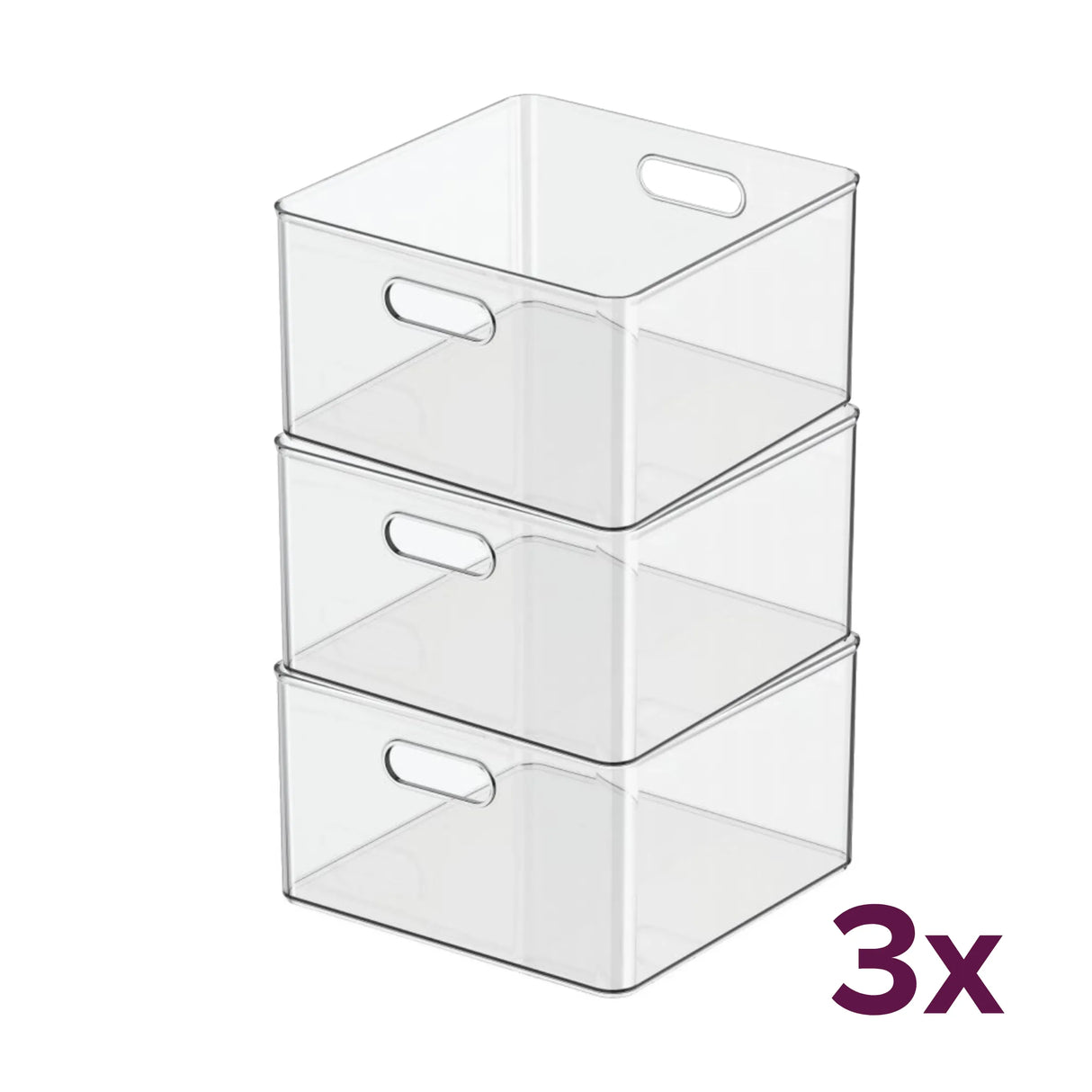 So Clever Transparente Aufbewahrungsbox Large Classic Clear