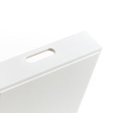 witte houten kist